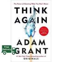 ราคา Products for you ขายดี หนังสือภาษาอังกฤษ Think Again The Power of Knowing What Adam Grant ชัชชาติ อ่าน คิดแล้ว คิดอีก english book (16623379408)