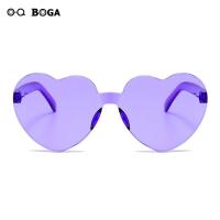 ราคา OQ BOGA แว่นกันแดดป้องกันการกรอบทรงกลมรังสียูวีสำหรับทุกเพศ12สไตล์ UV400แว่นตากันแดดไร้ขอบรูปหัวใจแฟชั่นผู้ชายผู้หญิง (19477893979)