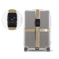 ราคา สายรัดกระเป๋าเดินทาง คาด4ทิศ TSA Lock พร้อมรหัสล็อค เอนกประสงค์ สายรัดกระเป๋า (19033611970)