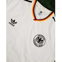 ราคา RETRO KIT GERMANY HOME 1986 WHITE FOOTBALL SHIRT SOCCER JERSEY เสื้อบอล ย้อนยุค เยอรมันนี (21035838060)