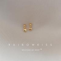 ราคา ต่างหูรูปหัวใจมินิประณีตสำหรับผู้หญิงสีทองเงินแท้925เรียบง่ายสไตล์ INS ต่างหูทรงหยดน้ำรูปหัวใจขนาดเล็กสำหรับผู้หญิงแบบใหม่ (3283522018)