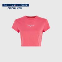 ราคา Tommy Hilfiger เสื้อครอปผู้หญิง รุ่น DW0DW15444 TJN สีชมพู (18411612990)