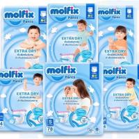 ราคา 3 ห่อใหญ่ ยกลัง แพมเพิส Molfix (20637573729)