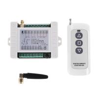 ราคา รีโมทคอนโทรลไร้สาย RF Remote สำหรับประตูโรงรถ DC12V 24V 36 48V 2 Channel Universal Relay Receiver and Transmitter (4068030097)
