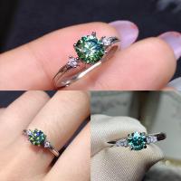 ราคา แหวนเงินแท้ 925 ชุบทองคำขาว ประดับพลอยไพลิน (19662617048)