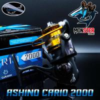 ราคา รอกสปินนิ่ง อาชิโน่ ASHINO CARIO 1000 2000 3000 4000 5000 6000 BLACK GOLD (8986843526)