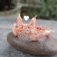 ราคา กำไลข้อมือ กำไลข้อมือพญานาค กำไรชุบเงิน กำไลลายฉลุ กำไลปั่มลายรมดำ กำไล ปั้มลาย ดอกจิก งดงาม ขนาด 16 cm วินเทจ (16231599836)