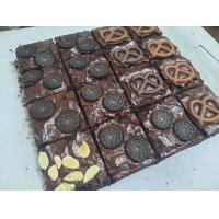 ราคา บราวนี่ Brownies ชิ้นละ 10 บาท 10 ชิ้นแถม แครกเกอร์ บราวนี่ไปให้รองทานด้วยนะคะ brownie เค้กบราวนี่ ขนมบราวนี่ บราวนี่ บราวนี่หนึบ (17934950226)