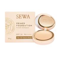 ราคา แป้งไพรเมอร์ผสมรองพื้น เซวา SEWA Primer Foundation Finish Compact Spf30 Pa (21005877410)