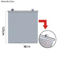 ราคา Stay awake ม่านกันแดด กันความร้อน บังแดดแบบสไลด์ยืดหดได้ ม่านม้วนอัตโนมัติ ติดตั้งและถอดง่าย (20358841105)