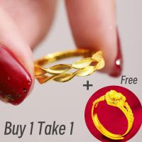 ราคา แหวนทอง แหวนลายหัวใจเรียง น้ำหนัก 1บาท ไม่ลอก ไม่ดำ แหวนทองโคลนนิ่ง งานฝีมือจากช่างเยาวราช ของแท้ 100 แหวนปรับขนาดได้ แหวนทองคำแท้ 96 5 หนัก ครึ่งสลึง ลายกลมเกลี้ยงไม่ดำ ไม่ลอก แบรนด์หรู ดีไซน์เดียวกั