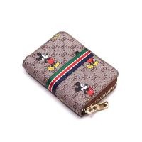 ราคา mymyshop พร้อมส่ง กระเป๋าใส่บัตรมิกกี้ ลายสวยเรียบหรู ซิปทองอย่างดี พรีเมี่ยมมาก มีให้เลือก 4 สีเลย (9843598288)