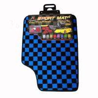 ราคา K RUBBER พรมปูพื้นรถยนต์ลายตารางหมากรุก Free Size ชุด 5 ชิ้น มี3สี (16366777701)