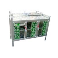 ราคา ตู้วางเตาแก๊ส เคาท์เตอร์ครัว ปูกระเบื้อง ขนาด120ซม (20622922112)