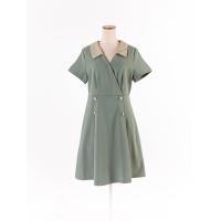 ราคา La mignonne เดรสไขว้อก ซิปหลัง มีซับใน ป้ายแบรนดฺ์ระบุไซส์ M Preloved (20675071065)