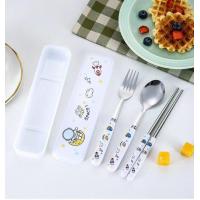 ราคา ชุดช้อนส้อม ตะเกียบ และส้อม สเตนเลส รูปเป็ด แบบพกพา สามชิ้น สําหรับเด็กนักเรียน ปิกนิก เดินทาง กลางแจ้ง (20472278707)