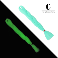 ราคา ซื้อ2แถม1 ผมปลอม ผมเปียเรืองแสง ไหมถักผมเปีย แฮร์พีชผมเปีย เท่ๆเรืองแสง ยาว57cm ไหมสังเคราะ์ จัดทำได้หลายทรง (13675991050)