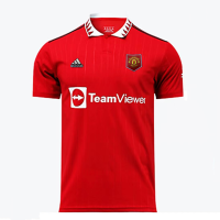 ราคา Manchester United 2022 23 Manchester United 2023 Teamviewer Jersey new man united shirt Manu2023 home shirt AAA (14044669079)