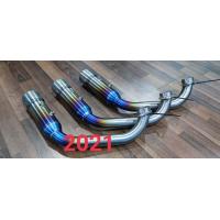 ราคา คอท่อไทเทเนียม YAMAHA X MAX ปี2021 มีเซ็นเซอร์ ใส่กับปลายท่อ AKRAPOVICแท้ (8427857643)