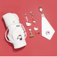 ราคา Hello Kitty กระเป๋าใส่ของออกรอบ พร้อมอุปกรณ์ออกรอบ สินค้าลิขสิทธิ์แท้ (21053125452)