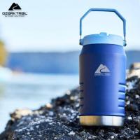 ราคา กระติกน้ำเก็บความเย็น แทงค์ OZARK TRAIL 40oz Tank shaped water bottle กระบอกน้ำ 1200ml สแตนเลส หูหิ้ว ทรงแทงค์ เก็บอุณหภูมิร้อนเย็น 12 24ชม (20341424017)