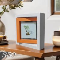 ราคา กรอบรูปไม้ 3x3 กรอบรูปทำจากไม้แท้ กรอบรูปไม้แท้ Story รุ่น SW 1 สี ส้ม ขาว (21034228787)