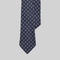 ราคา Sale Polo Ralph Lauren เน็คไทผู้ชาย Tie Vintage Inspired Print Silk Foulard Tie รุ่น MNPONKW39O20525 สีฟ้า (20800032636)