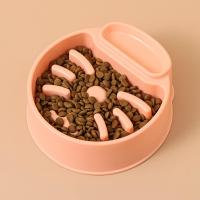 ราคา ชามอาหารสัตว์เลี้ยง ลดการสำลัก ชามลดการกินไว ฝึกให้ทานช้าลง ชามกันมูมมาม สุนัข แมว (21175370277)