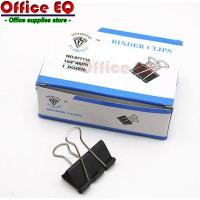 ราคา คลิปดำ คลิปหนีบดำ คลิปหนีบเอกสาร คลิปหนีบกระดาษคลิป หนีบกระดาษโลหะ แข็งแรง ทนทาน เบอร์ 108 109 110 111 113 กล่องละ 12 ตัว พร้อมส่ง (7493005739)