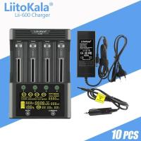ราคา Liitokala lii 500 lii 600 lii 500S เครื่องชาร์จแบตเตอรี่ LCD 3 7V 1 2V 18650 26650 21700ทดสอบความจุของแบตเตอรี่การควบคุมแบบสัมผัส (21170514057)