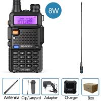 ราคา วิทยุสื่อสาร UV Baofeng 5R 5W 8W Dual Band HAM สองทางวิทยุ VHF UHF UHF FM มือถือล่าสัตว์16กม (21171222611)