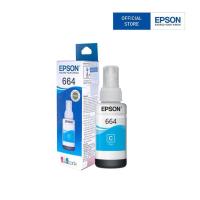 ราคา หมึกเติมของแท้ Epson รุ่น 664 T664 สีดำ สีฟ้า สีชมพู สีเหลือง L100 L110 L120 L200 L210 L220 L300 (20833781310)
