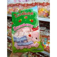 ราคา คอร์นิช สตอเบอร์รี่ เมก้า มาร์ชเมลโลว์ 100 กรัม (17429887444)