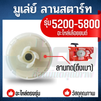 ราคา มู่เล่ย์สตาร์ท รอกพันเชือก ดึงหนัก ดึงเบา ลานทด เลื่อยยนต์ 5200 5800 มู่เล่ย์พันเชือก ลอกลายสตาร์ท เครื่องเลื่อยไม้ (20838909124)