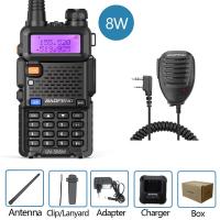 ราคา วิทยุสื่อสาร UV Baofeng 5R 5W 8W Dual Band HAM สองทางวิทยุ VHF UHF UHF FM มือถือล่าสัตว์16กม (21171222607)
