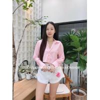 ราคา Mahaheng เชิตผ้าแพง เชื้ตผญ เสื้อเชิ้ต เชื้ตแขนยาว ลายทาง ผ้าพริ้วสลับสีทูโทน ใส่สบาย งานสวย ราคาถูก แฟชั่นผญ แฟชั่นเกาหลี (20945575111)