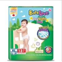 ราคา ขายดี ขายยกลัง6ห่อ Babylove Day Night Pants Regular เบบี้เลิฟ เดย์ไนท์ แพ้นส์ กางเกงผ้าอ้อมสำเร็จรูป ไซ้ส์ S XXL (21139381568)