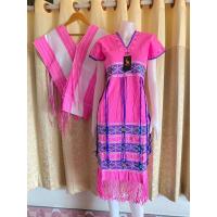 ราคา ผ้าทอกะเหรี่ยง เสื้อคู่รักกะเหรี่ยง เสื้อแต่งงานกะเหรี่ยง มะโมเดรส mamoe dress Karen dress (17851600269)