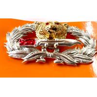 ราคา เครื่องหมายเสือคาบดาบ หัวเสือ เครื่องหมายจู่โจม เสือคาบดาบหลักสูตรจู่โจม หัวเสือหมายถึงสัญลักษณ์ของอำนาจ ความเป็นเจ้าป่า และความโหดต่อ ศัตรูของมัน ดาบ หมายถึงสัญลักษณ์การต่อสู้ ความแหลมคมของดาบหมายถึง