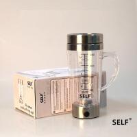 ราคา SALAD Auto stirring Mug แก้วปั่นอัตโนมัติ 400ml แก้วชงโปรตีน แก้วเชค แก้วเวย์โปรตีนแก้วปั่น ชง อาหารเสริมเครื่องดื่มง่ายๆ (19295852419)
