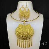 ราคา สร้อยคอโชกเกอร์ สร้อยคอเจ้านาง ราคาถูกที่สุด ขายปลีก ส่ง สร้อยโชกเกอร์รำเซิ้ง เจ้าสาว เจ้านาง ล้านนา ลายไทย ตกแต่งชุดไทย ออกงานต่างๆ (16087757554)