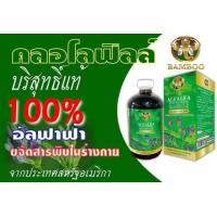 ราคา ของแท้ส่งด่วน BAMBOO Chlorophyll คลอโรกรีน คลอโรฟิลล์ อัลฟัลฟา ชนิดน้ำ ของแท้100 (17254792843)