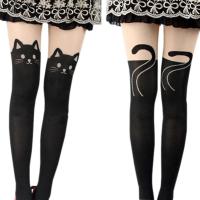 ราคา ถุงน่องลายการ์ตูน ถุงน่องขาเรียว ถุงน่องแฟชั่น ถุงน่องแมว พร้อมส่ง (20979642775)