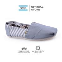 ราคา TOMS รองเท้าลำลองผู้หญิง แบบสลิปออน Slip on รุ่น Drizzle Grey University Classics รองเท้าลิขสิทธิ์แท้ (15905390379)
