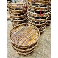 ราคา ขันโตกหวายพาข้าวโตก24นิ้วเคลือบเงา (20623110333)