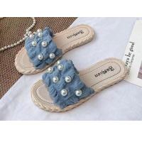 ราคา รองเท้าแตะ รองเท้าแตะผู้หญิง สวมผ้ามุก ราคาส่ง ขายส่ง รองเท้าแฟชั่นเกาหลี (18906438212)