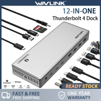 ราคา WAVLINK Thunderbolt 4แท่นวางมือถือ98W PDจอแสดงผล8K หรือ Dual 4K สำหรับ M1 M2 Thunderbolt 4 3 USB C USB 4 Windows 4XTBT 4 4xUSB A USB C 2 5GbE SDเสียง (20878726272)