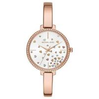 ราคา นาฬิกาข้อมือผู้หญิง MICHAEL KORS White Dial Rose Gold Tone Stainless Steel Ladies Watch MK3978 (784188208)