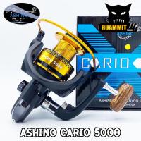 ราคา รอกสปินนิ่ง อาชิโน่ ASHINO CARIO 1000 2000 3000 4000 5000 6000 BLACK GOLD (8972152537)