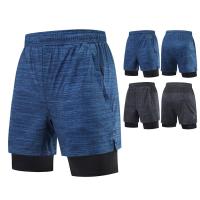 ราคา victory sprot 2in1 กางเกงขาสั้นกีฬามีซับเลคกิ้ง กางเกงออกกำลังกาย มีกระเป๋าซิปทั้งสองด้าน แถบโลโก้เรืองแสง สำหรับใช้งานกลางคืน (21014490542)